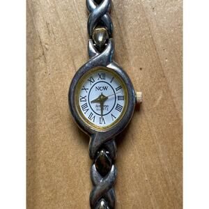 Armitron Now Women's Silver/Gold Tone Watch. Untested.